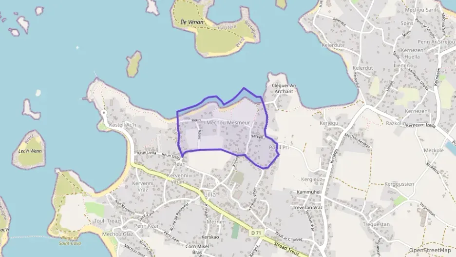 Maison 72 m² trois pièces à vendre à Plouguerneau