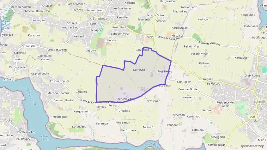 Maison 192 m² six pièces à vendre à Lannilis Maison 192 m² six pièces à vendre à Lannilis