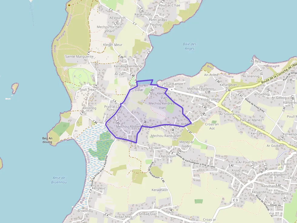 Maison 68 m² trois pièces à vendre à Landéda