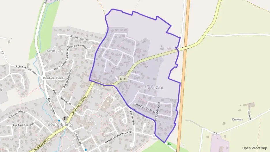 Maison 107 m² six pièces à vendre à Bourg-Blanc