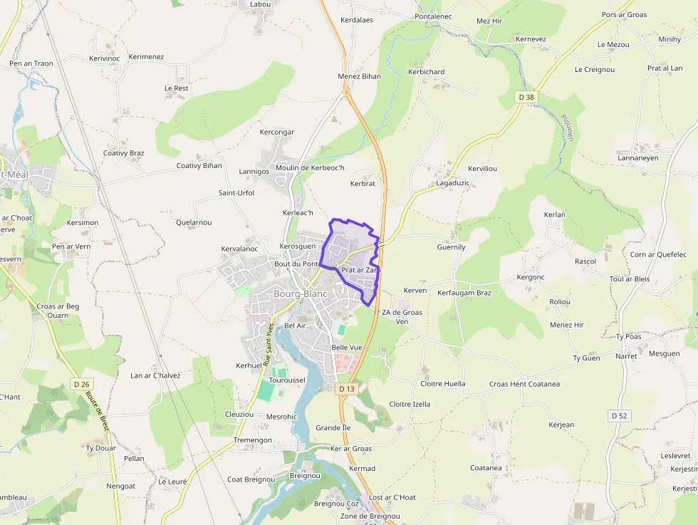 Maison 107 m² 6 pièces à vendre à Bourg-Blanc