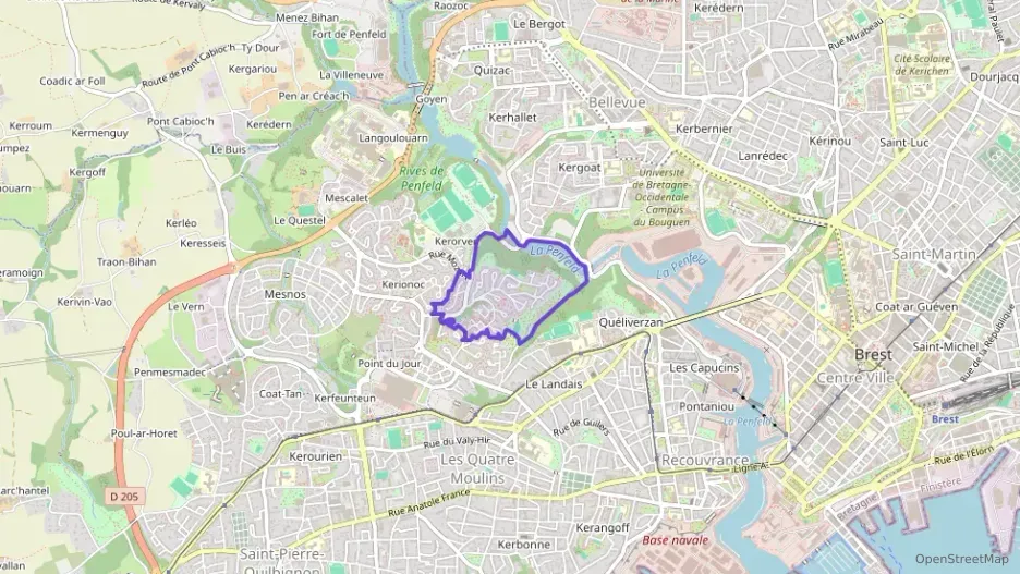 Maison 90 m² cinq pièces à vendre à Brest Maison 90 m² cinq pièces à vendre à Brest