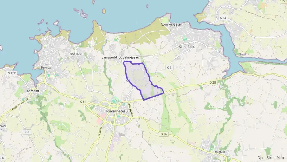 Maison 113 m² quatre pièces à vendre à Lampaul-Ploudalmézeau Maison 113 m² quatre pièces à vendre à Lampaul-Ploudalmézeau