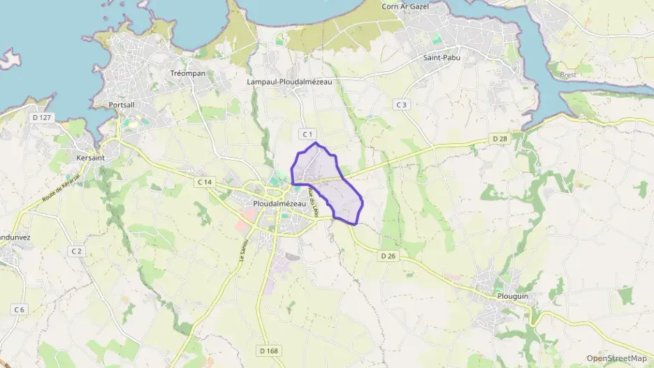 Maison 91 m² cinq pièces à vendre à Lampaul-Ploudalmézeau