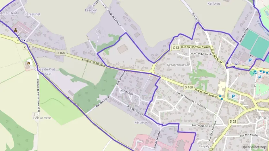 Maison 95 m² six pièces à vendre à Ploudalmézeau Maison 95 m² six pièces à vendre à Ploudalmézeau