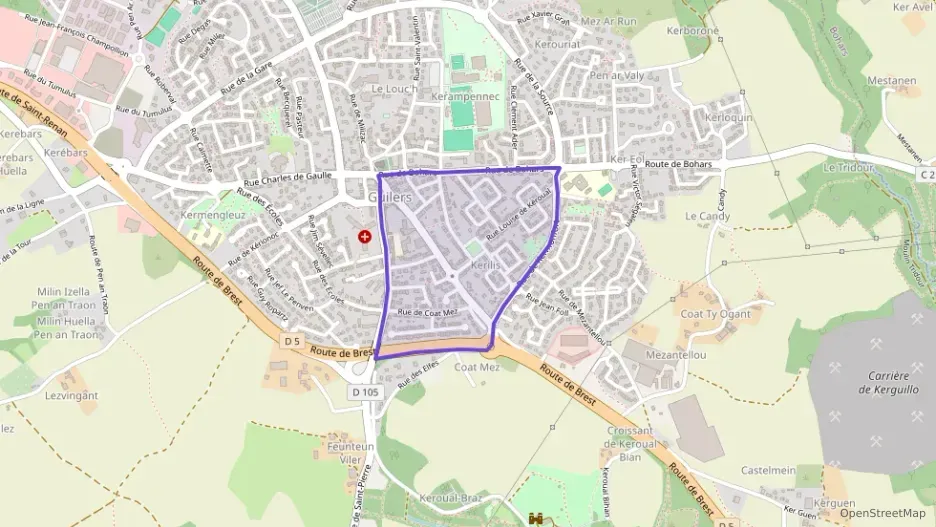 Maison 93 m² cinq pièces à vendre à Guilers