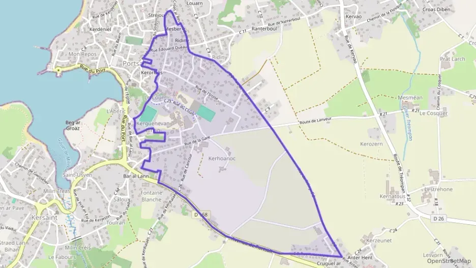 Maison 112 m² six pièces à vendre à Ploudalmézeau