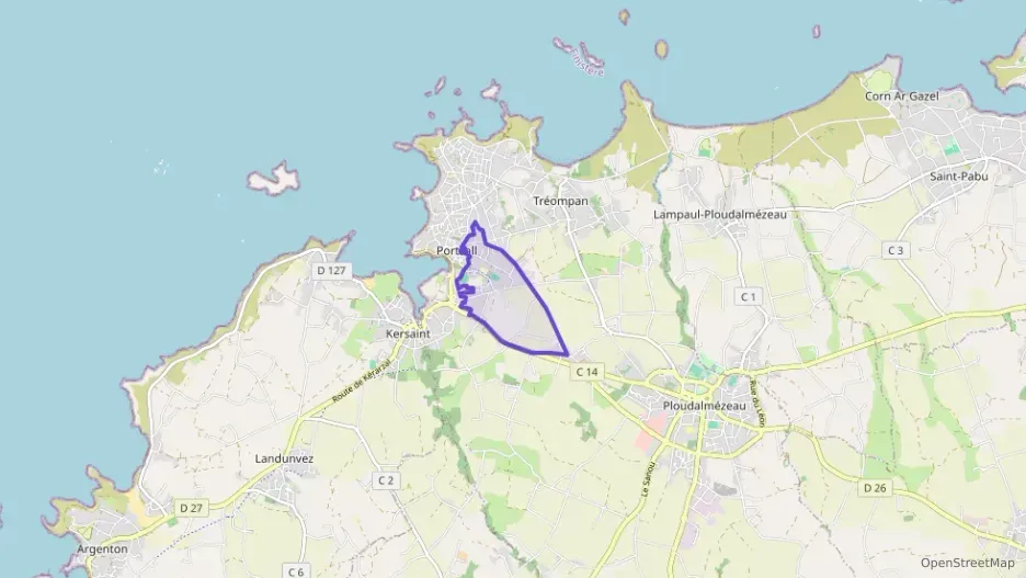 Maison 112 m² six pièces à vendre à Ploudalmézeau