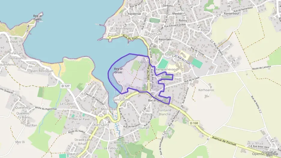 Maison 102 m² cinq pièces à vendre à Ploudalmézeau Maison 102 m² cinq pièces à vendre à Ploudalmézeau