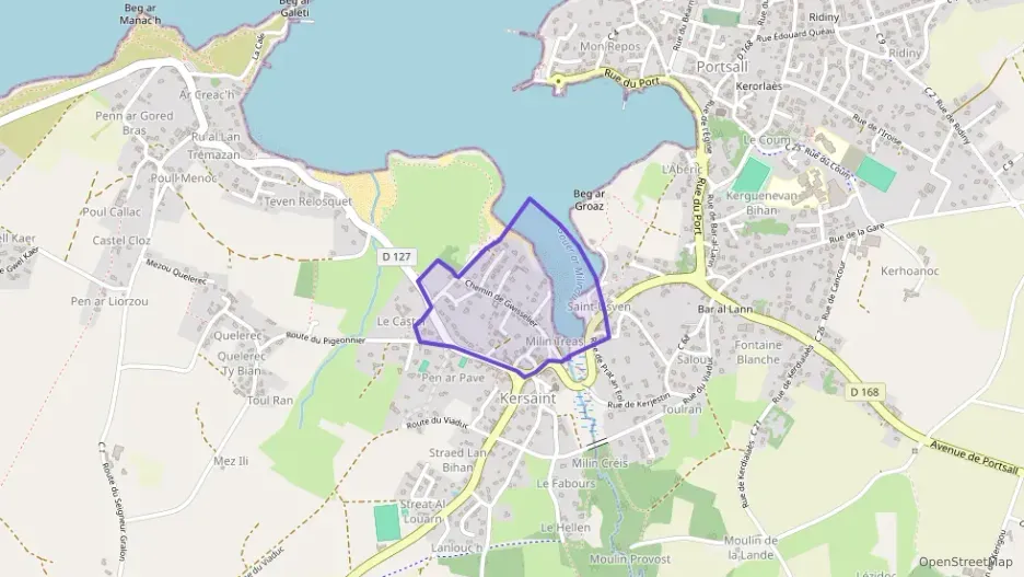 Maison 98 m² six pièces à vendre à Landunvez Maison 98 m² six pièces à vendre à Landunvez