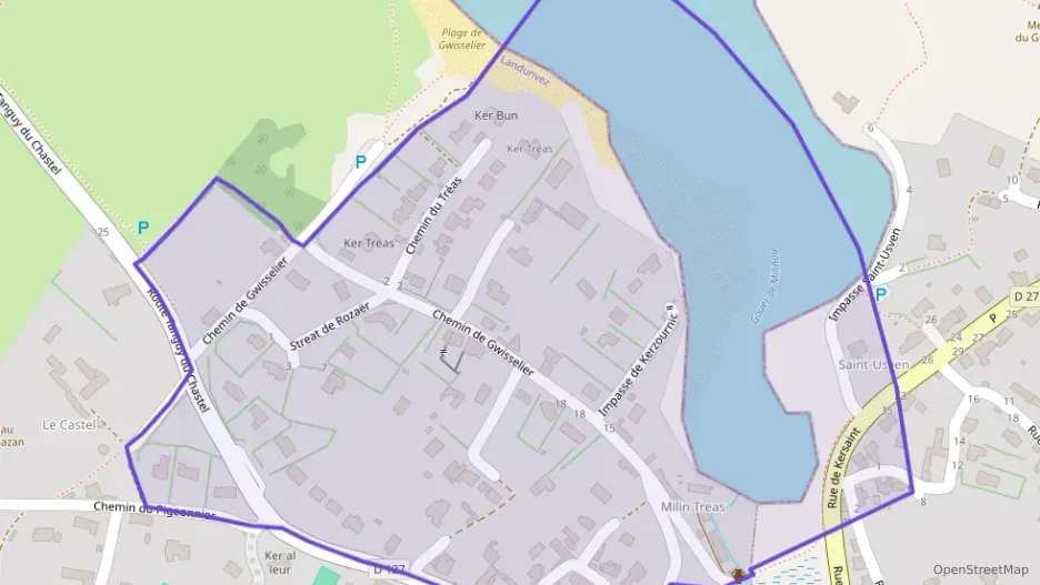 Maison 106 m² six pièces à vendre à Landunvez Maison 106 m² six pièces à vendre à Landunvez