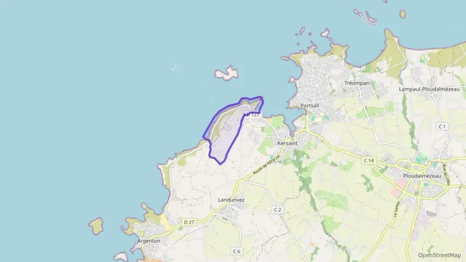 Maison 86 m² deux pieces à vendre à Landunvez