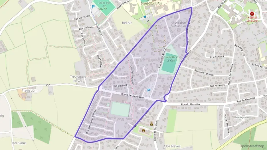 Maison 86 m² cinq pièces à vendre à Saint-Renan