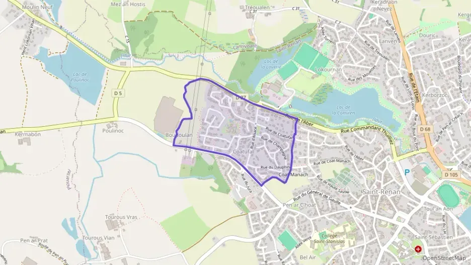 Maison 109 m² cinq pièces à vendre à Saint-Renan Maison 109 m² cinq pièces à vendre à Saint-Renan