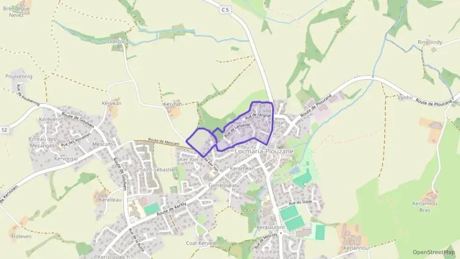 Maison 126 m² sept pièces à vendre à Locmaria-Plouzané