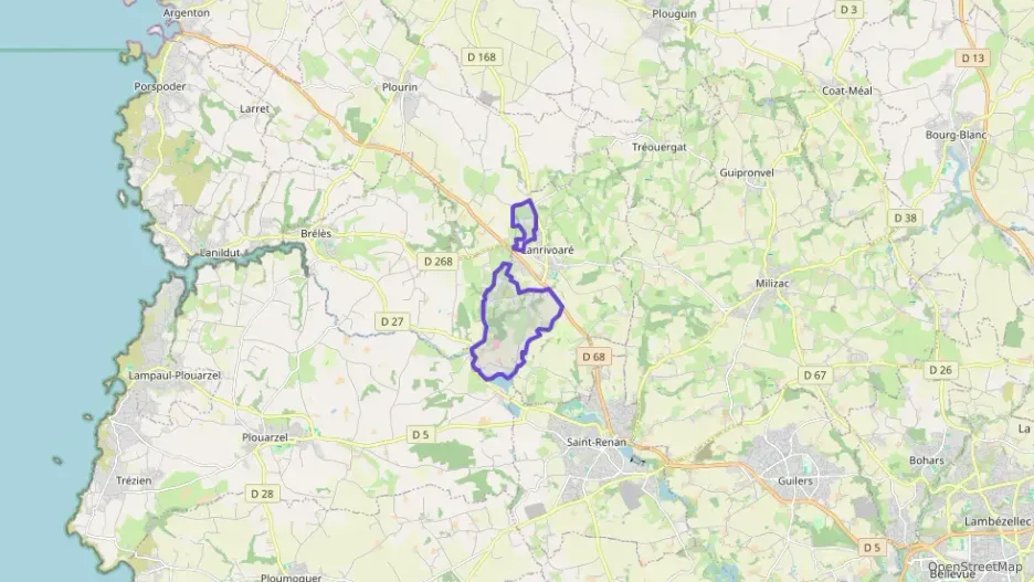 Maison 80 m² quatre pièces à vendre à Lanrivoaré