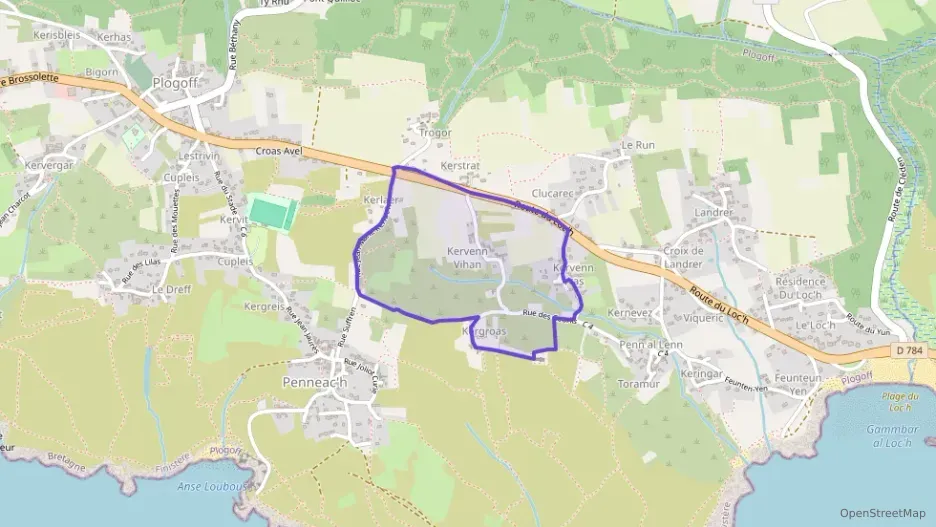 Maison 90 m² cinq pièces à vendre à Plogoff