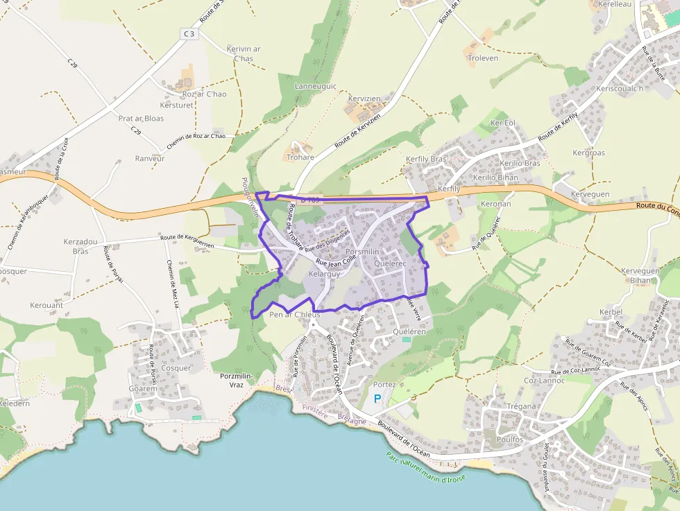 Maison 60 m² trois pièces à vendre à Locmaria-Plouzané