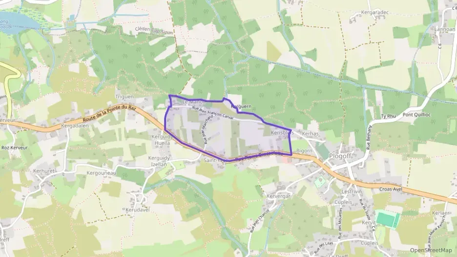 Maison 96 m² cinq pièces à vendre à Plogoff