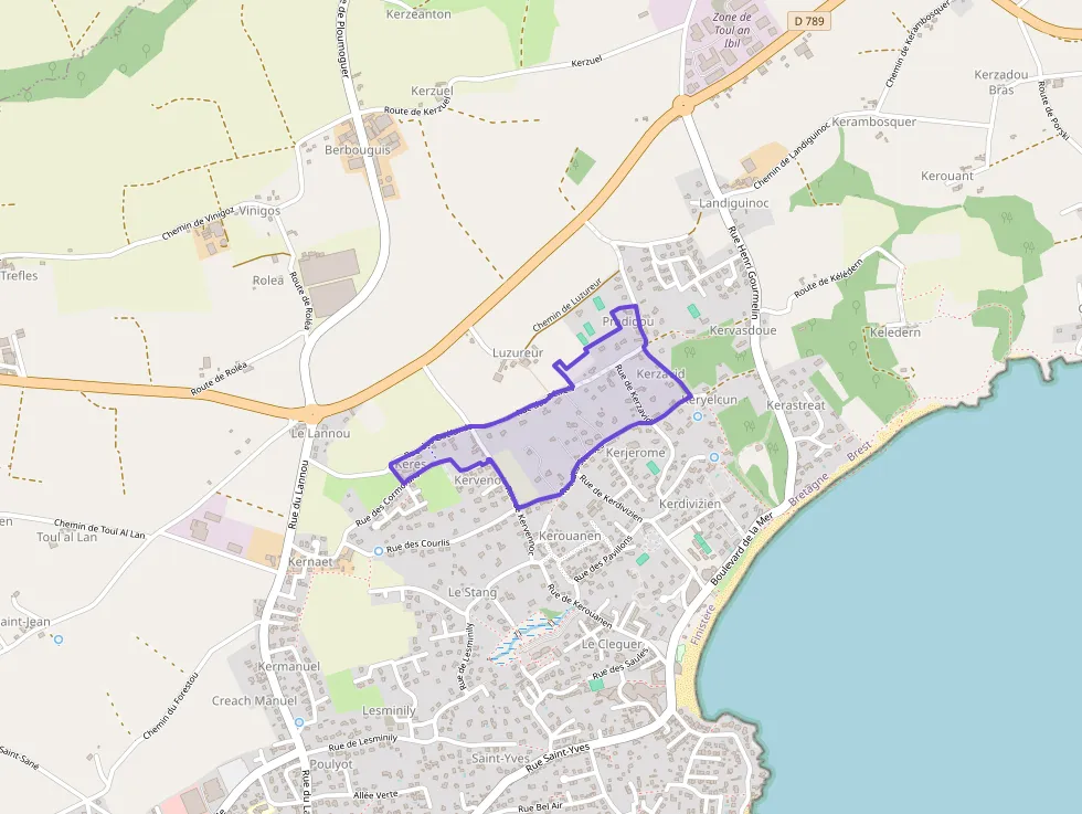 Maison 100 m² trois pièces à vendre à Plougonvelin