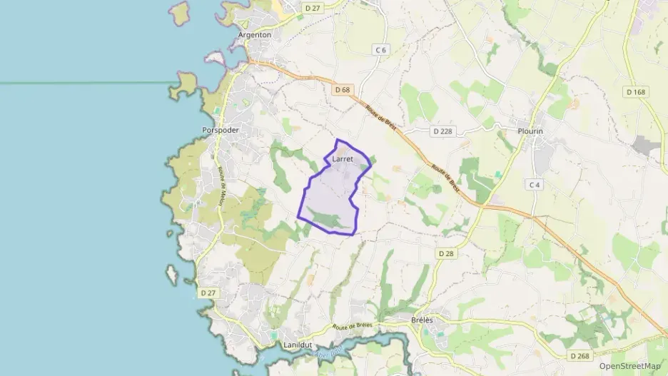 Maison 120 m² sept pièces à vendre à Porspoder Maison 120 m² sept pièces à vendre à Porspoder