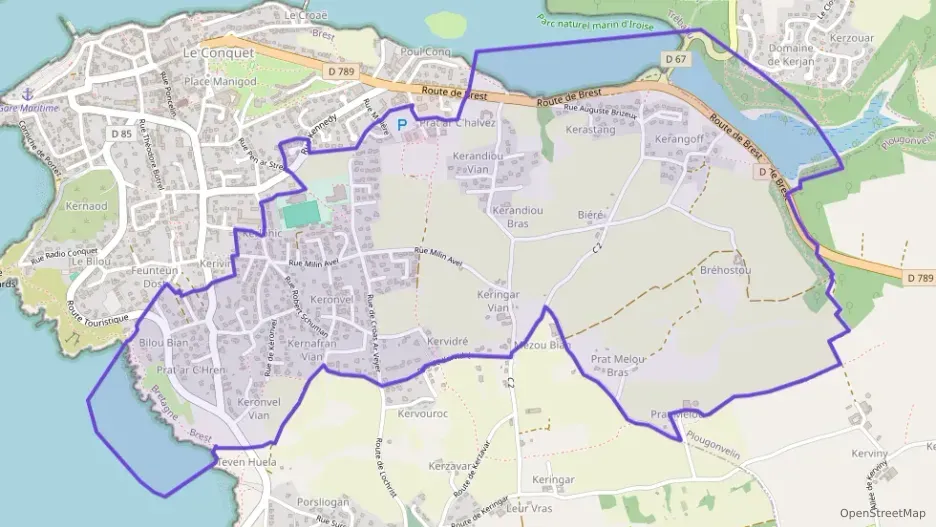 Maison 122 m² sept pièces à vendre à Le Conquet