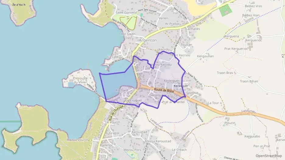 Maison 132 m² quatre pièces à vendre à Landunvez