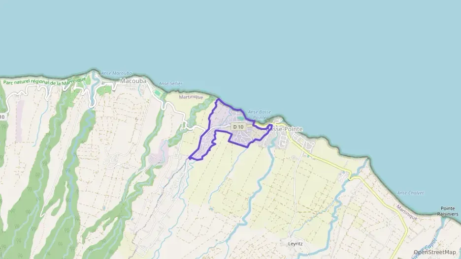 Maison 119 m² quatre pièces à vendre à Basse-Pointe Maison 119 m² quatre pièces à vendre à Basse-Pointe