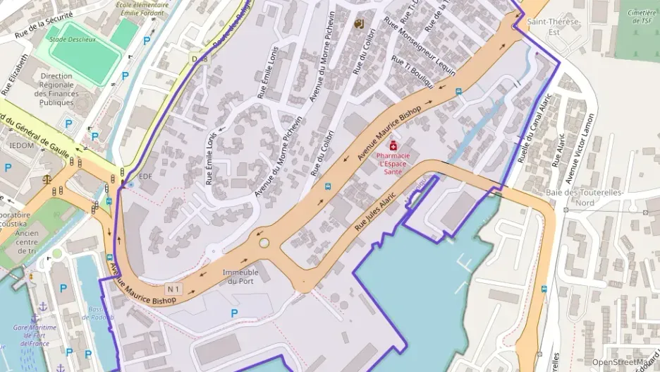 Maison 79 m² quatre pièces à vendre à Fort-de-France Maison 79 m² quatre pièces à vendre à Fort-de-France