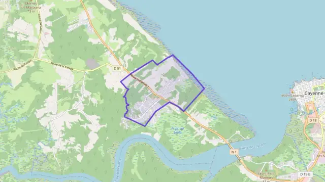 Maison 67 m² trois pièces à vendre à Macouria