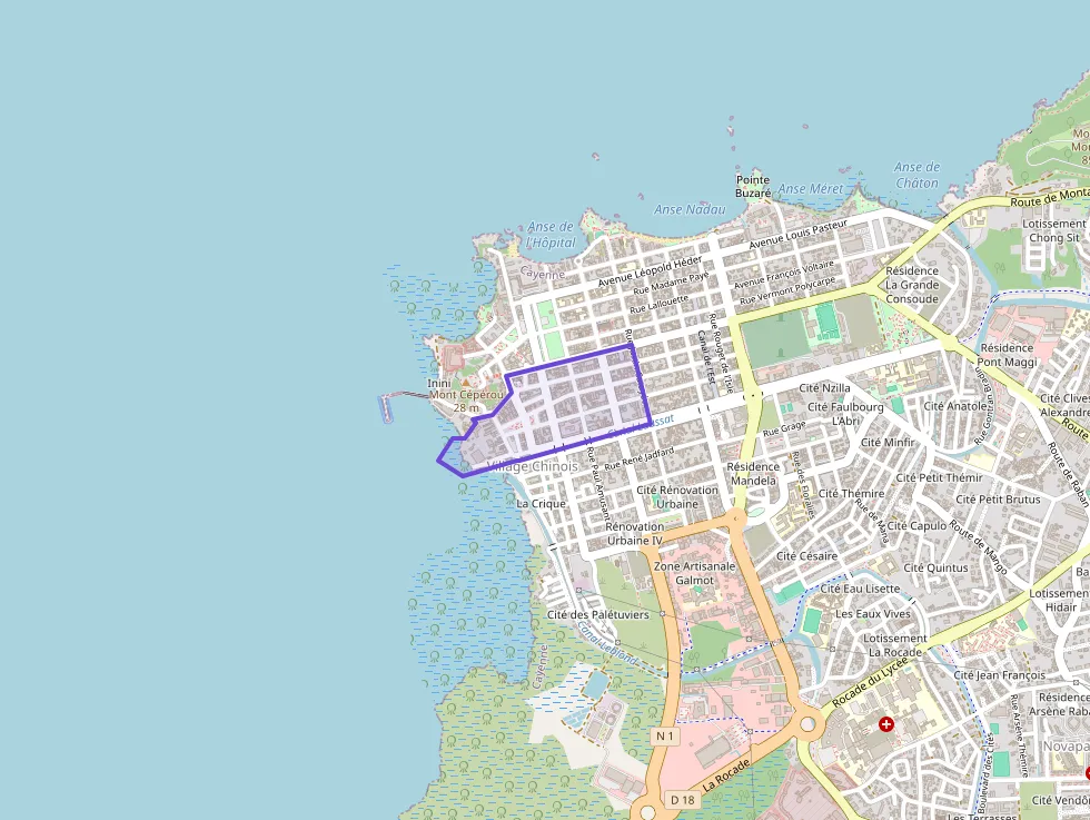 Maison 72 m² trois pièces à vendre à Cayenne