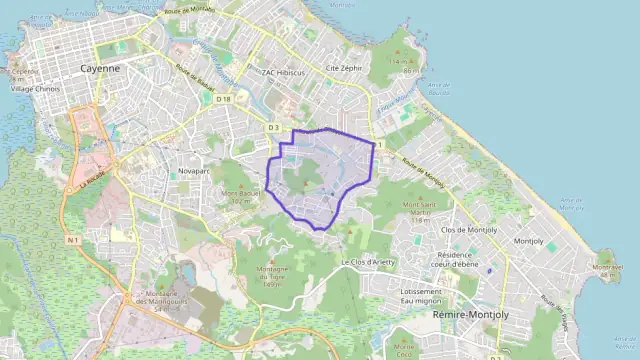 Maison 90 m² quatre pièces à vendre à Cayenne