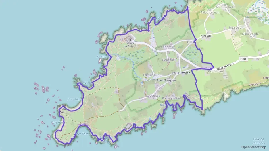 Maison 73 m² trois pièces à vendre à Ouessant