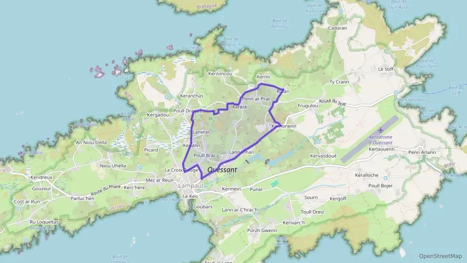Maison 71 m² trois pièces à vendre à Ouessant