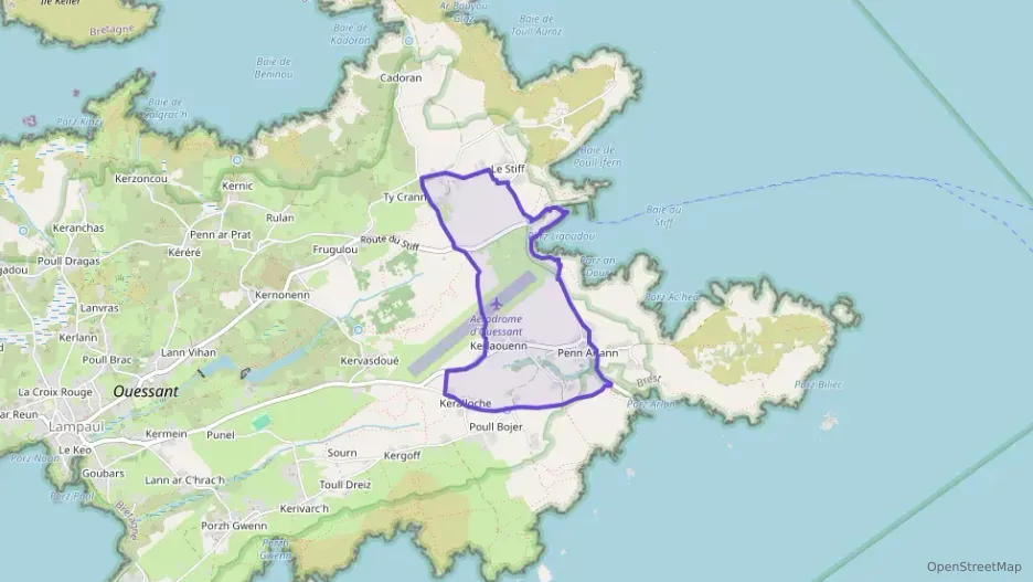 Maison 74 m² quatre pièces à vendre à Ouessant