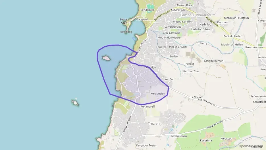 Maison 144 m² sept pièces à vendre à Plouarzel Maison 144 m² sept pièces à vendre à Plouarzel