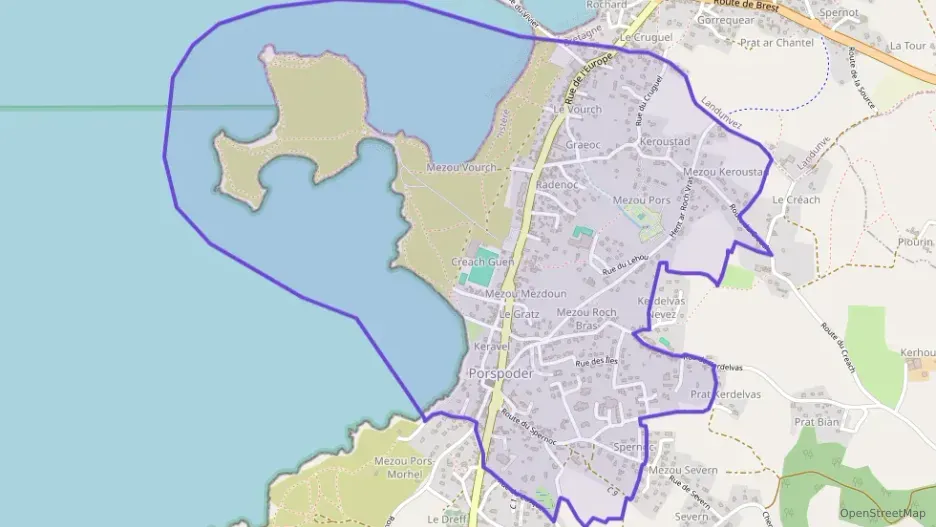 Maison 88 m² trois pièces à vendre à Porspoder Maison 88 m² trois pièces à vendre à Porspoder