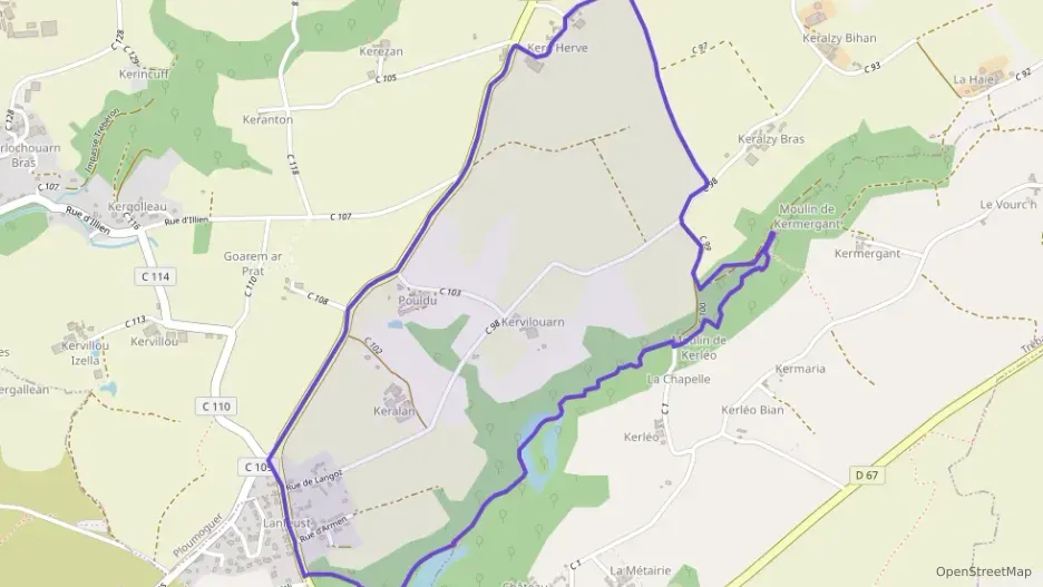 Maison 89 m² quatre pièces à vendre à Ploumoguer