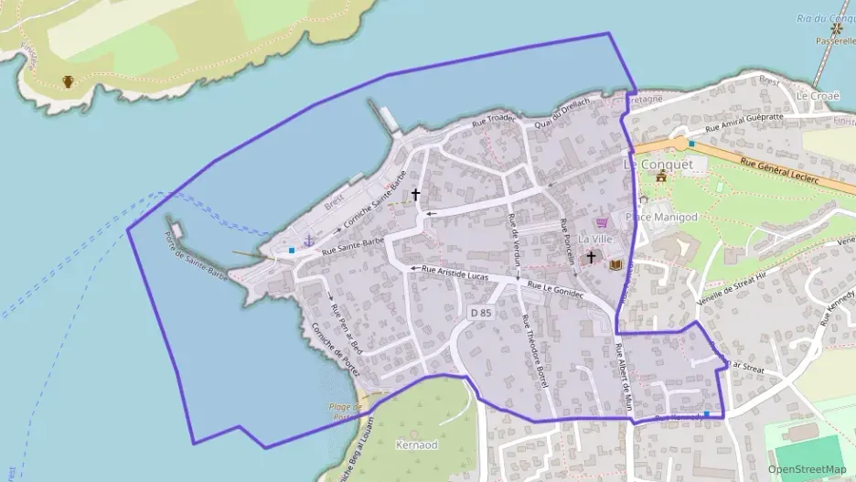 Maison 106 m² quatre pièces à vendre à Le Conquet