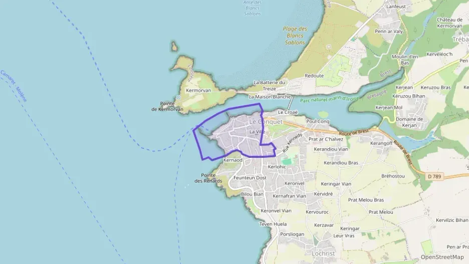 Maison 106 m² quatre pièces à vendre à Le Conquet