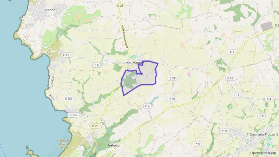 Maison 147 m² six pièces à vendre à Ploumoguer