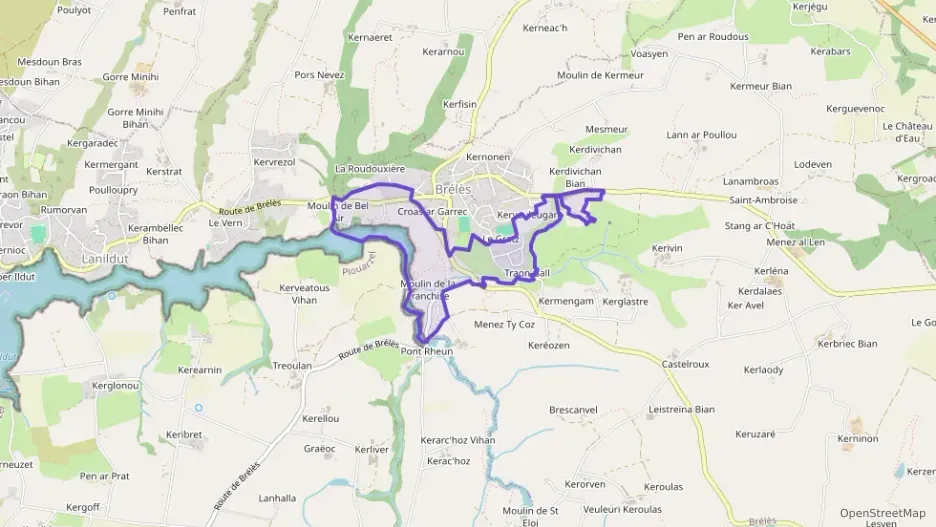 Maison 119 m² six pièces à vendre à Brélès Maison 119 m² six pièces à vendre à Brélès