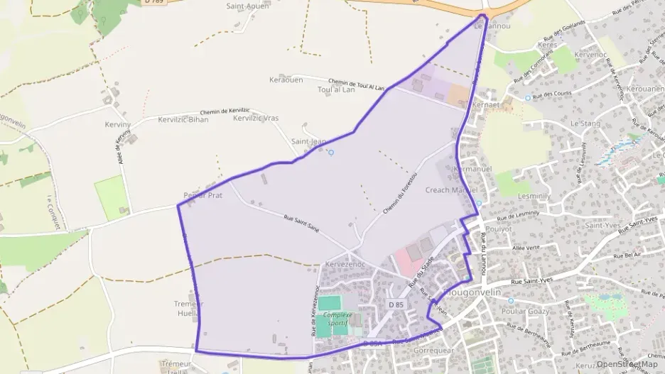 Maison 97 m² cinq pièces à vendre à Plougonvelin