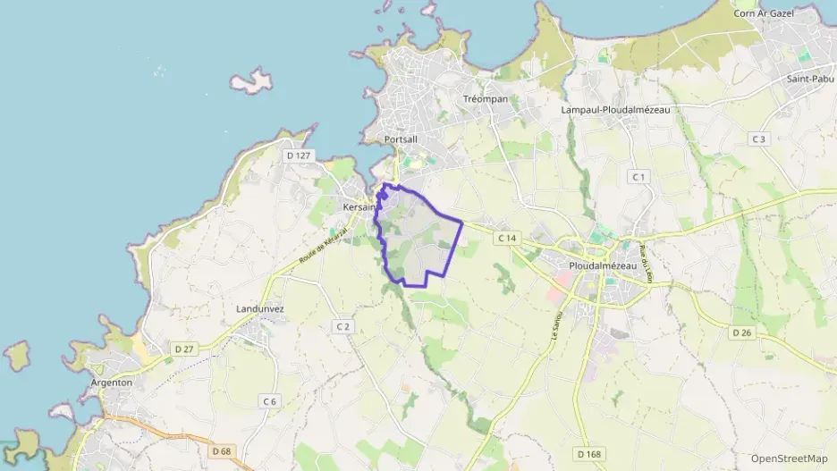 Maison 154 m² sept pièces à vendre à Ploudalmézeau