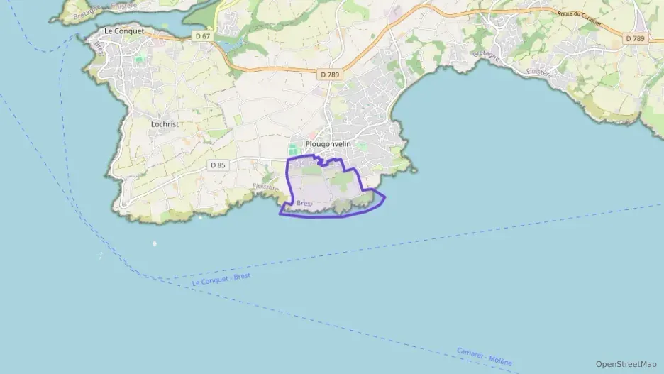 Maison 110 m² six pièces à vendre à Plougonvelin Maison 110 m² six pièces à vendre à Plougonvelin