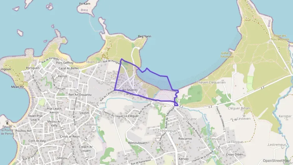 Maison 141 m² six pièces à vendre à Ploudalmézeau