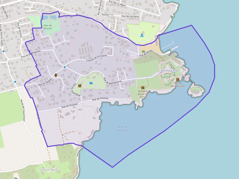 Maison 68 m² quatre pièces à vendre à Plougonvelin