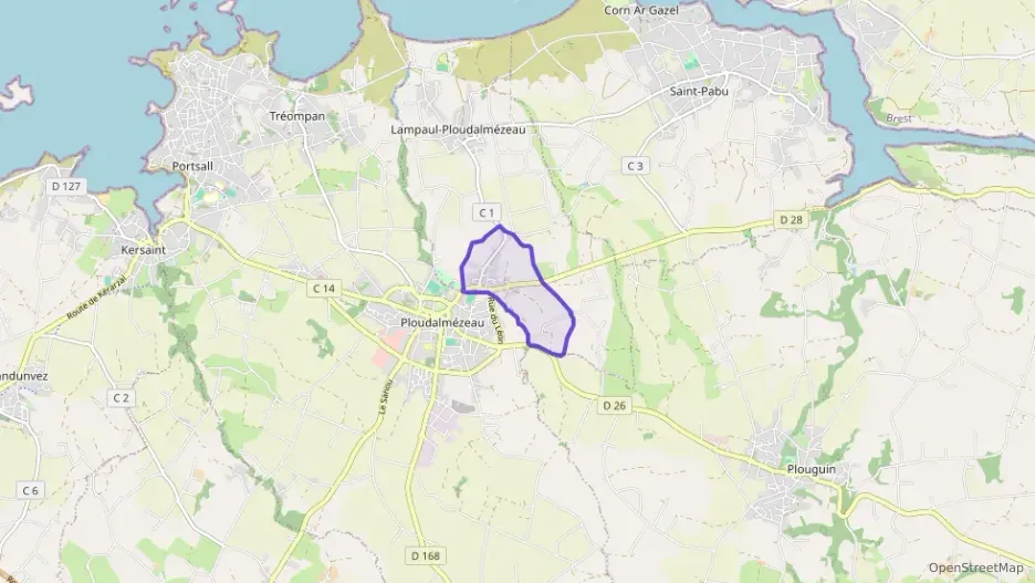 Maison 97 m² quatre pièces à vendre à Lampaul-Ploudalmézeau
