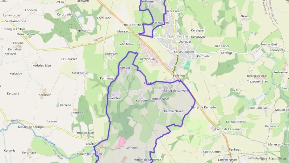 Maison 97 m² quatre pièces à vendre à Lanrivoaré