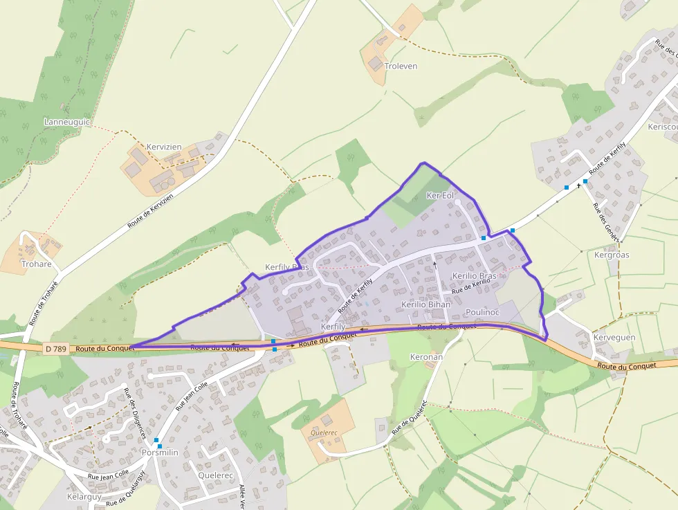 Maison 65 m² trois pièces à vendre à Locmaria-Plouzané